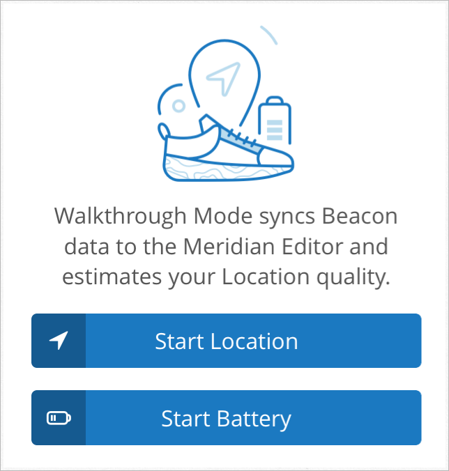 Beacons App Walkthrough Modes Meridian Knowledge Base